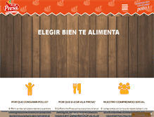 Tablet Screenshot of alapresa.com